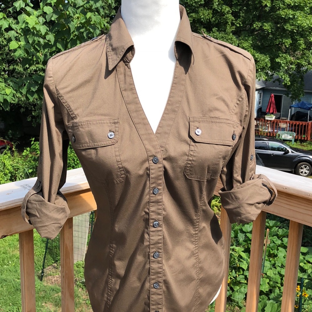Brown Express Button Down - image 2